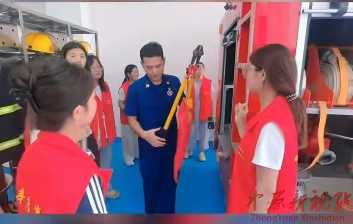 葉縣辛店鎮 青春筑夢火焰藍  體驗消防零距離