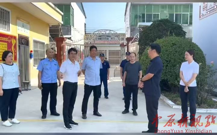 葉縣常村鎮： 筑牢安全防線   護航開學 季